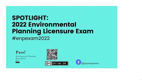 SPOTLIGHT: 2022 Environmental Planners Licensure .